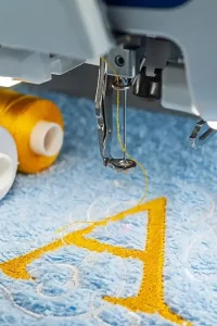 new skills of embroidery machine