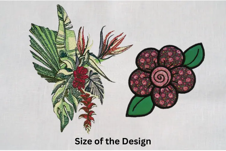 Size of the Design