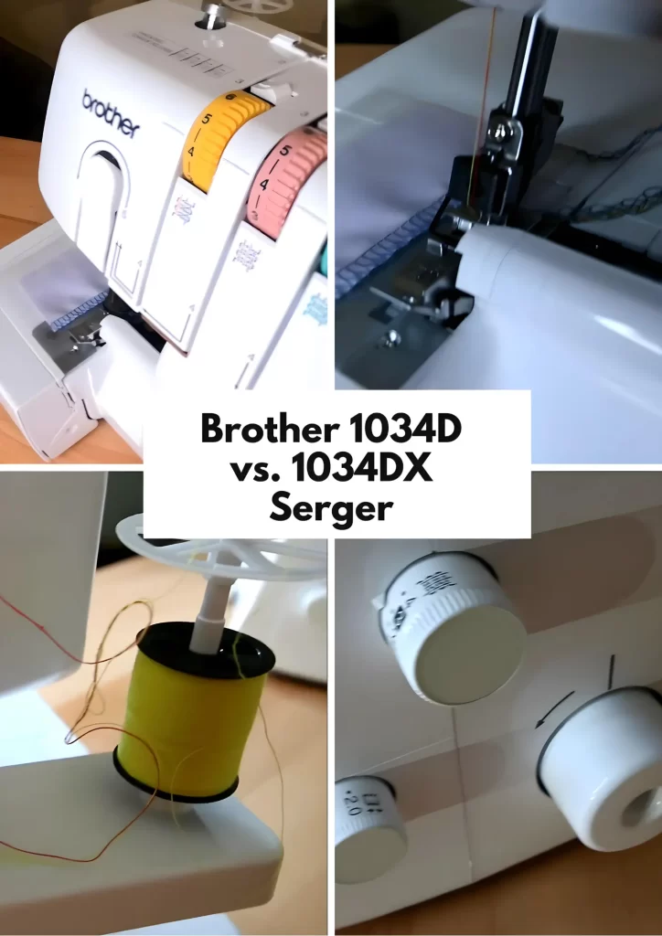 Brother 1034DX Serger Machine Offering Enhanced Features and Value